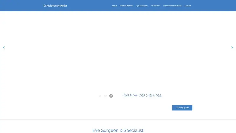 Homepage of drmalcolmmckellar.co.nz