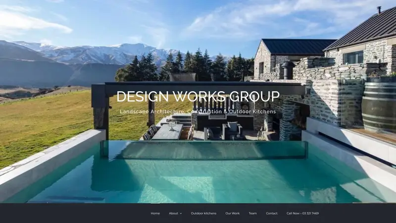 Homepage of dwg.co.nz