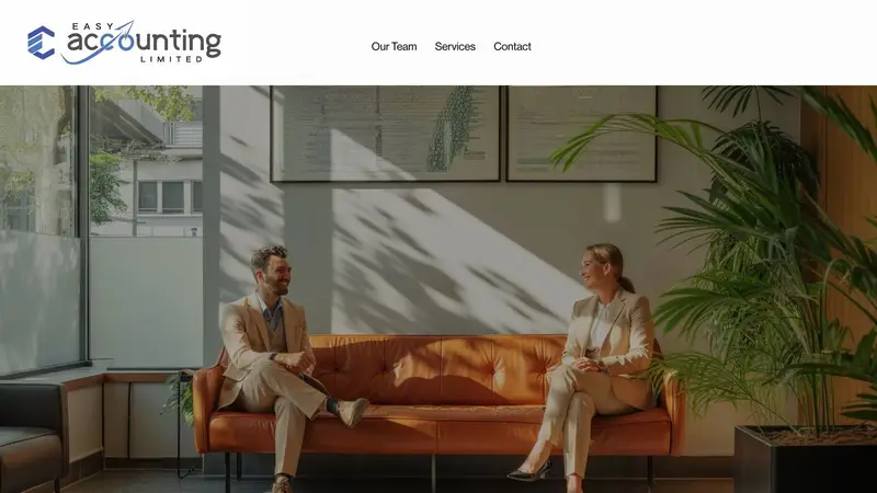 Homepage of easyaccounting.co.nz