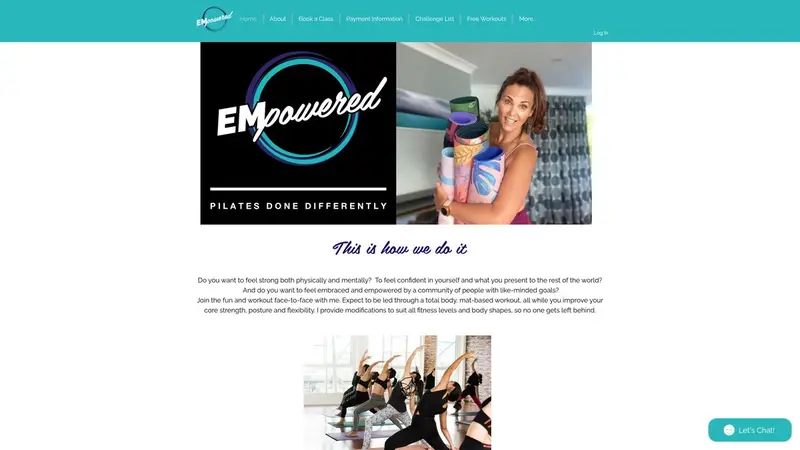 Homepage of empowered.nz
