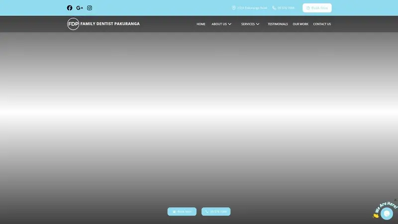 Homepage of familydentistpakuranga.co.nz