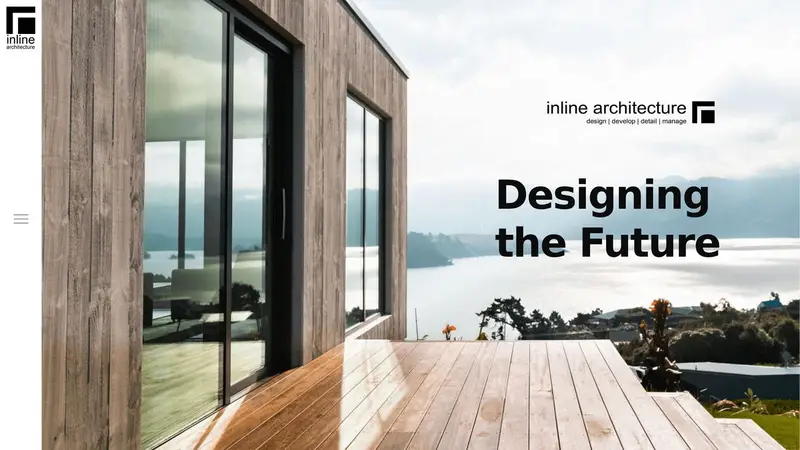 Homepage of inlinearchitecture.co.nz