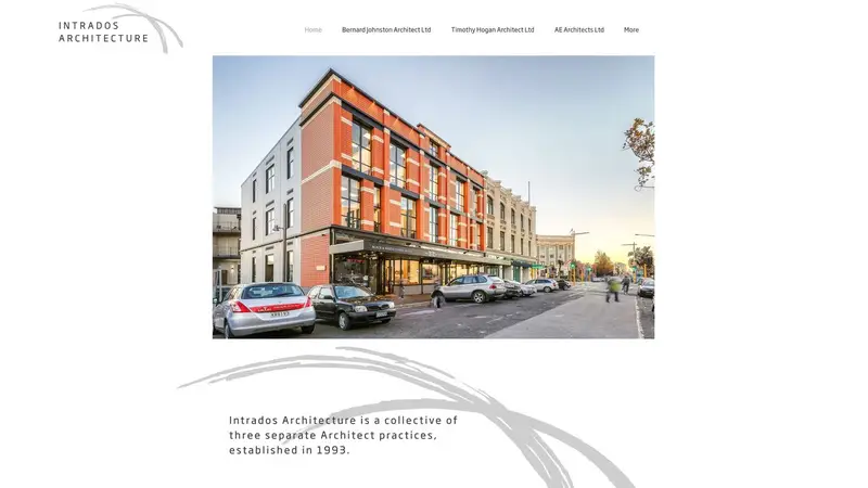 Homepage of intrados.co.nz