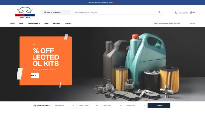 Homepage of japeuro.co.nz