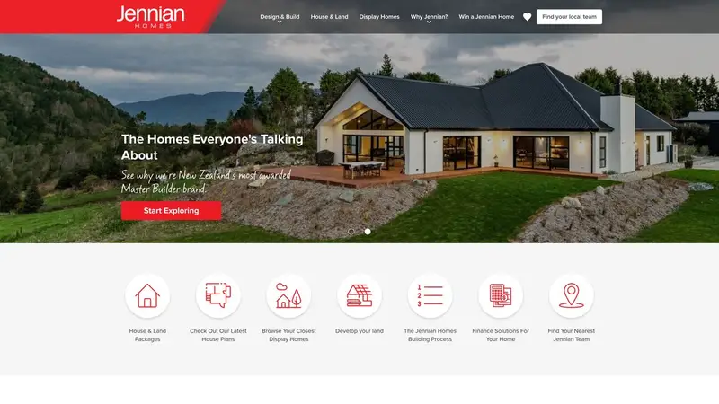Homepage of jennian.co.nz