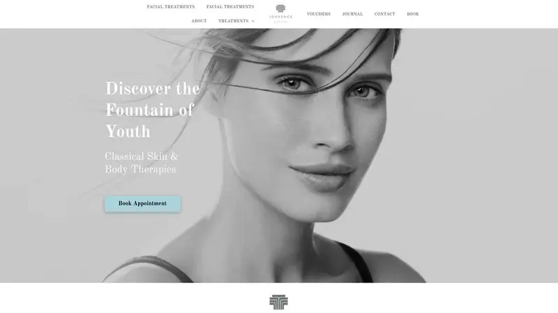 Homepage of jouvence.co.nz