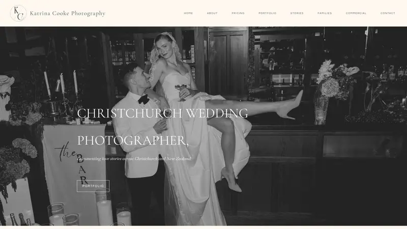 Homepage of katrinacooke.co.nz