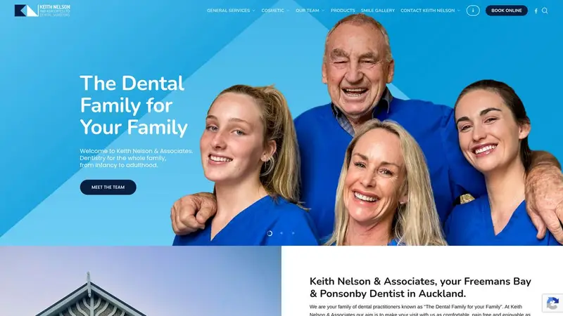 Homepage of keithnelson.co.nz