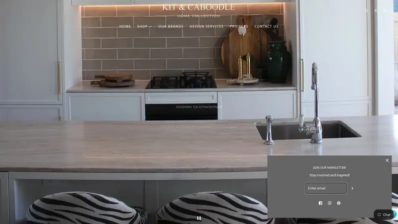 Homepage of kitandcaboodle.co.nz