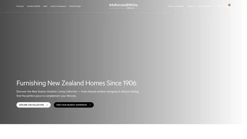 Homepage of mcw.nz