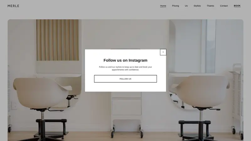 Homepage of merle.nz