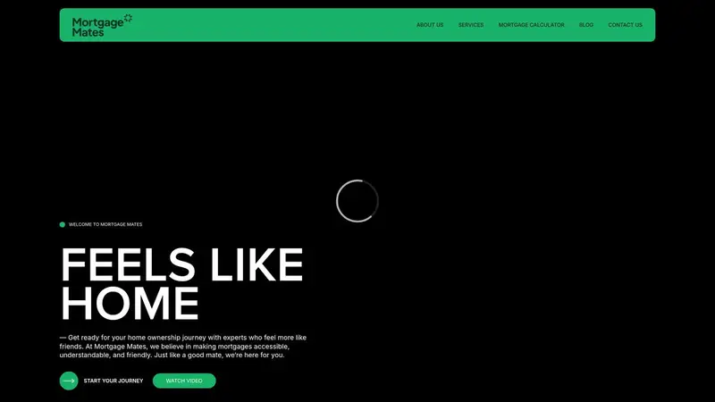 Homepage of mortgagemates.co.nz