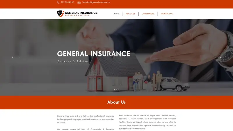Homepage of mygi.co.nz