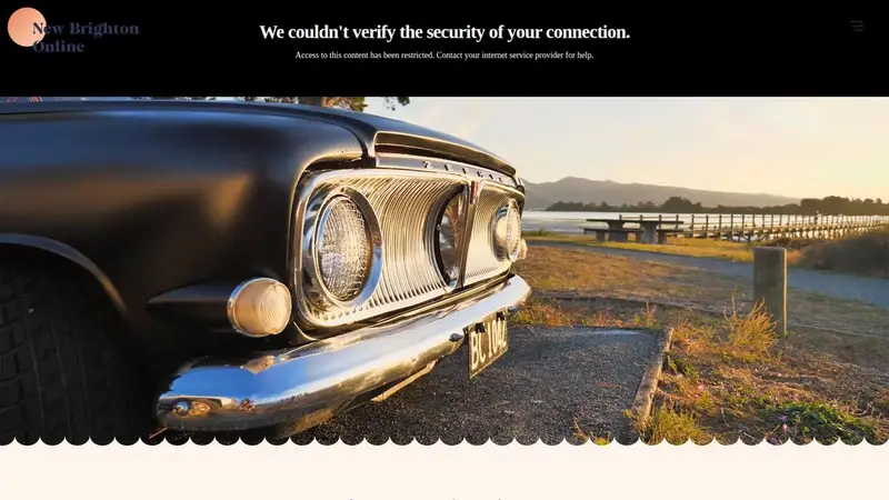 Homepage of newbrightononline.nz
