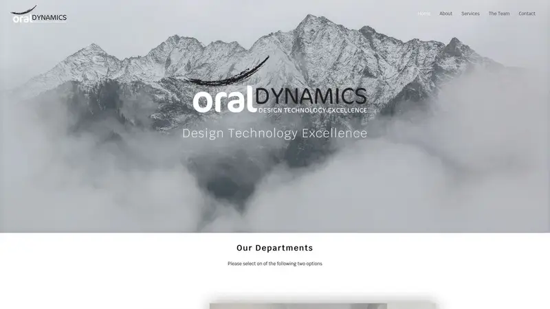 Homepage of oraldynamics.co.nz