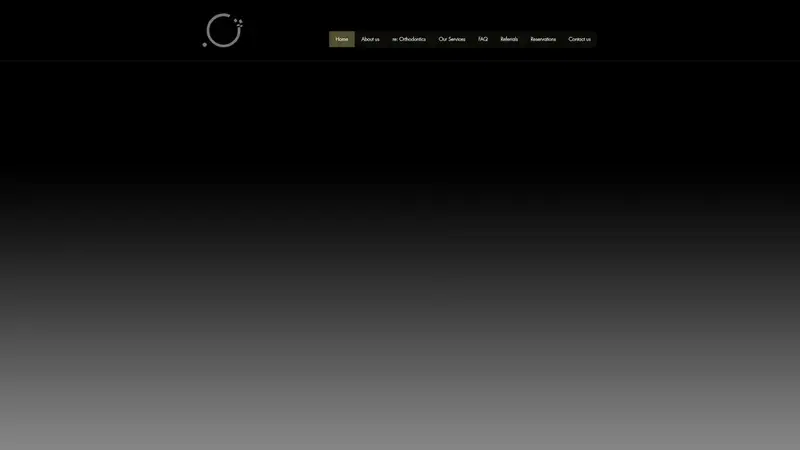 Homepage of ortho.co.nz