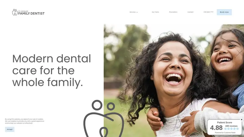 Homepage of pcfd.co.nz