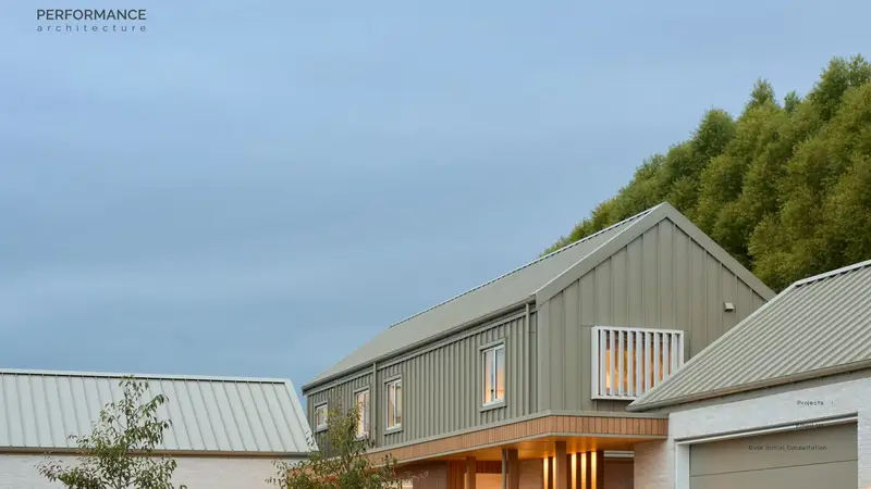 Homepage of performancearchitecture.co.nz