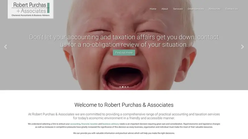 Homepage of rpal.co.nz