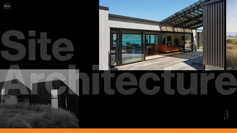 Homepage of sitearchitecture.co.nz
