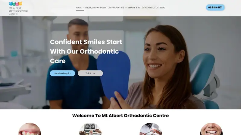 Homepage of smilesahead.co.nz
