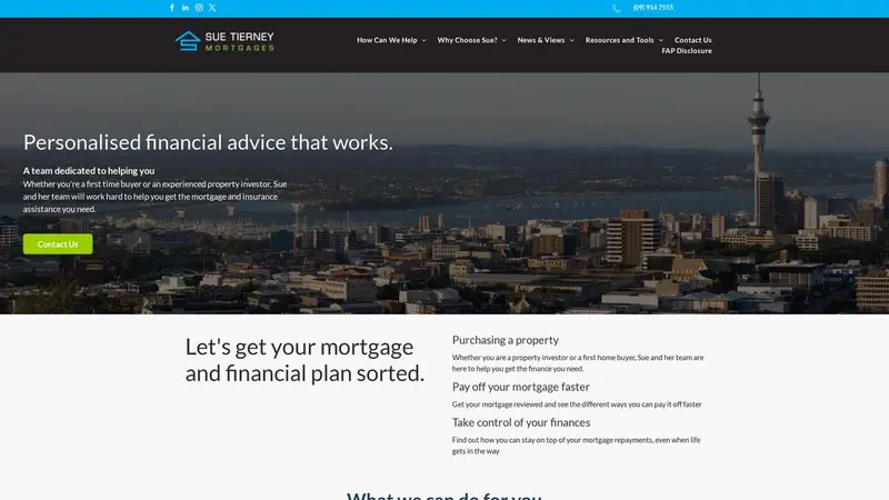 Homepage of stml.co.nz