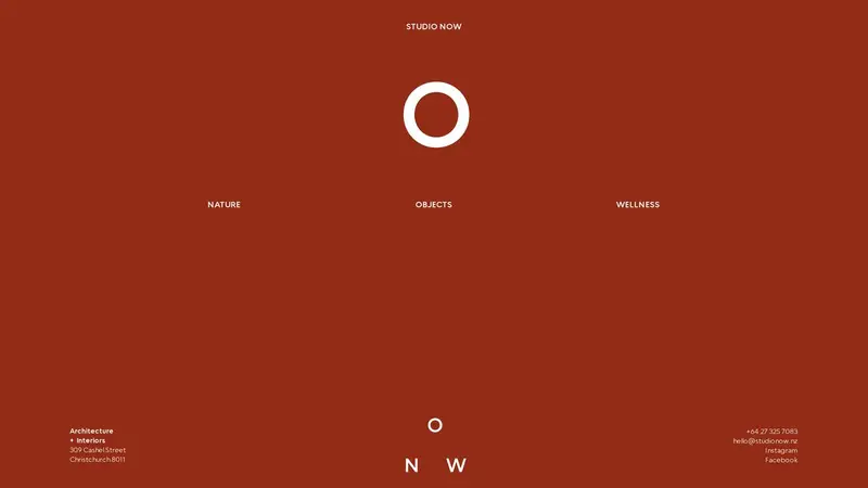 Homepage of studionow.nz