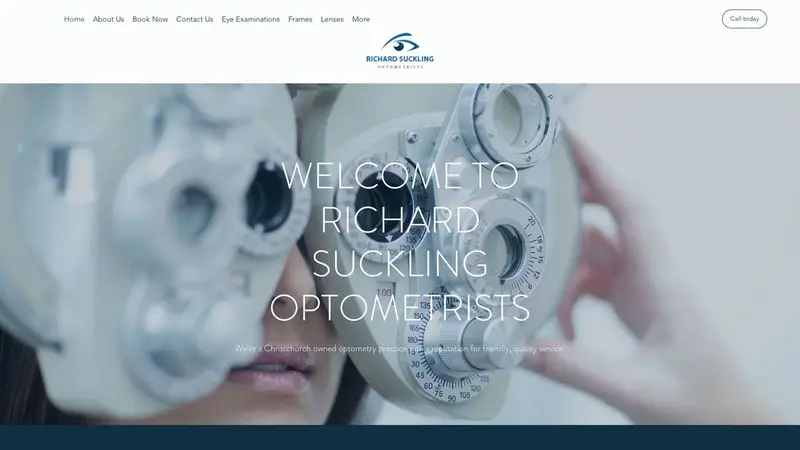 Homepage of suckling.co.nz