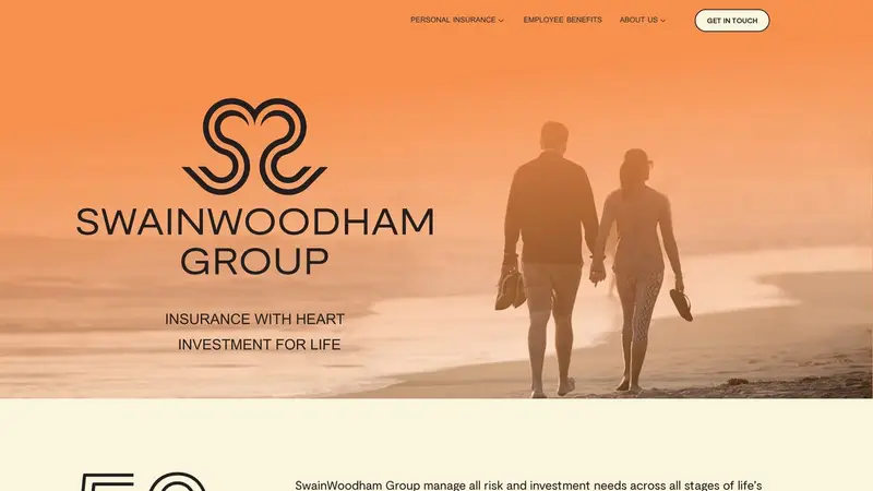 Homepage of swainwoodham.co.nz