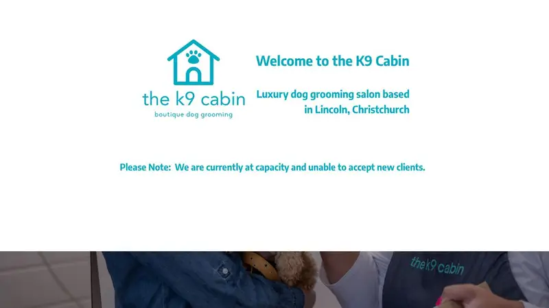 Homepage of thek9cabin.co.nz