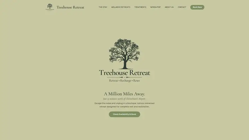 Homepage of thr.co.nz