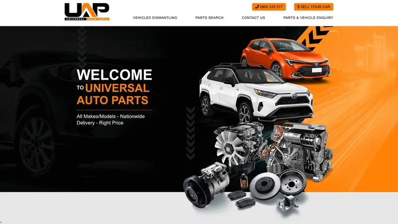 Homepage of universal.kiwi.nz