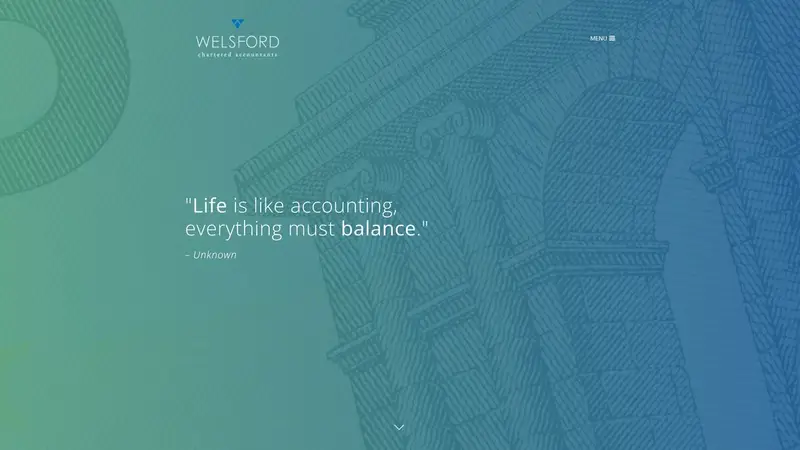 Homepage of welsford.co.nz