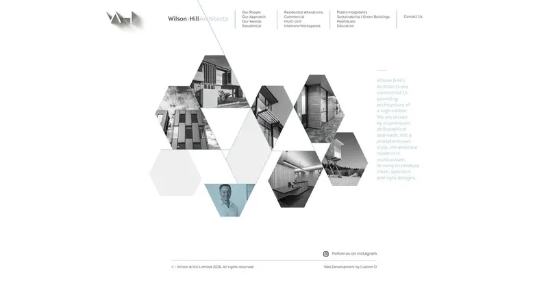 Homepage of wilsonandhill.co.nz