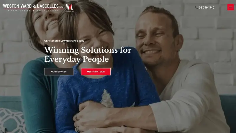 Homepage of wwl.co.nz