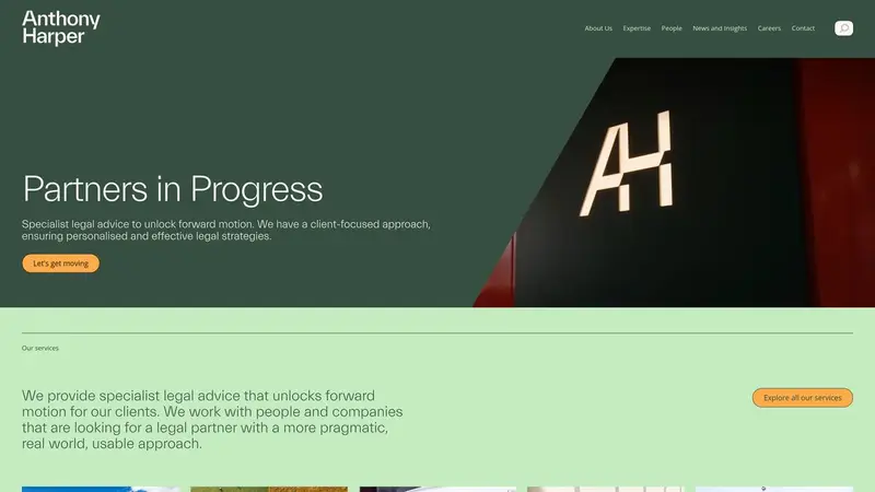 Homepage of ah.co.nz
