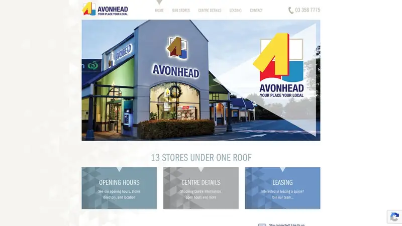 Homepage of avonhead.co.nz