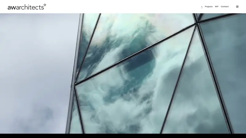 Homepage of awarchitects.co.nz