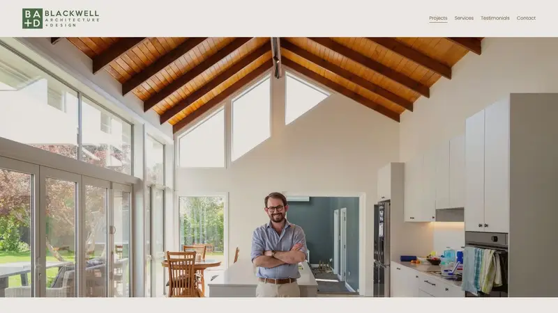Homepage of badesign.co.nz
