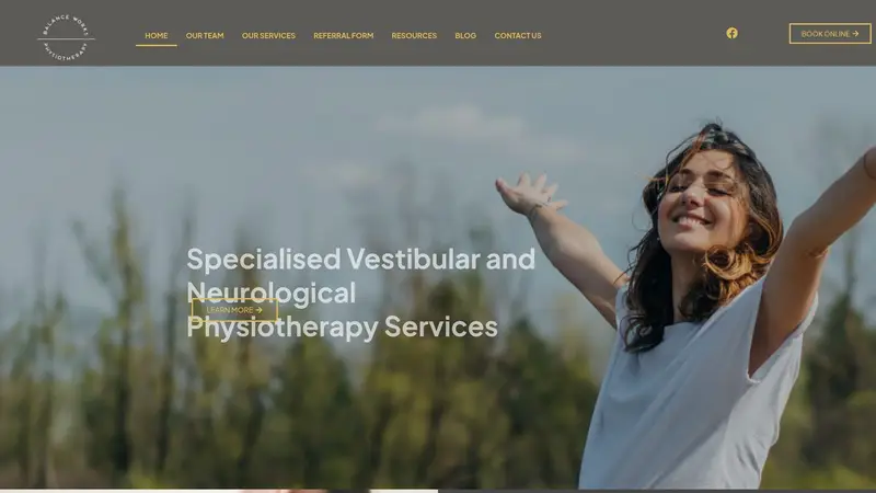 Homepage of balanceworks.co.nz