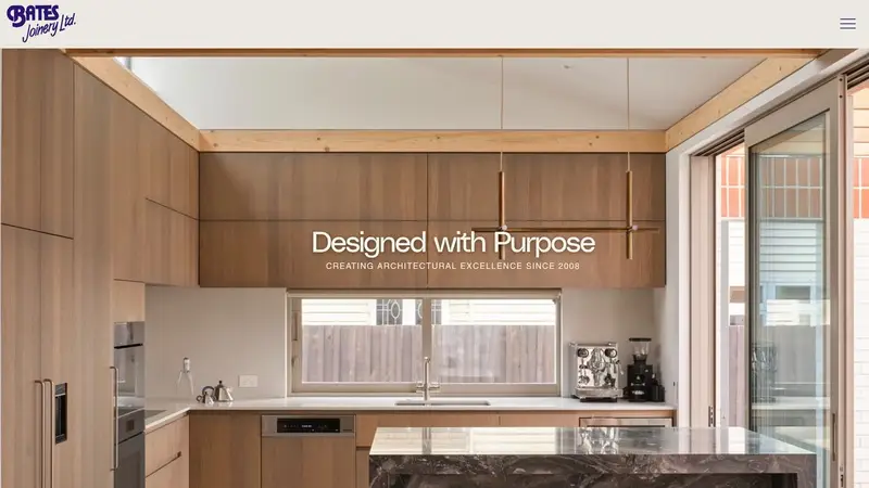 Homepage of batesjoinery.co.nz
