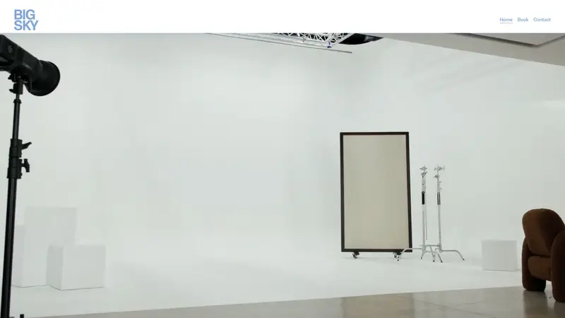 Homepage of bigskystudio.nz