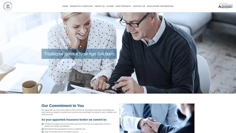 Homepage of bil.co.nz