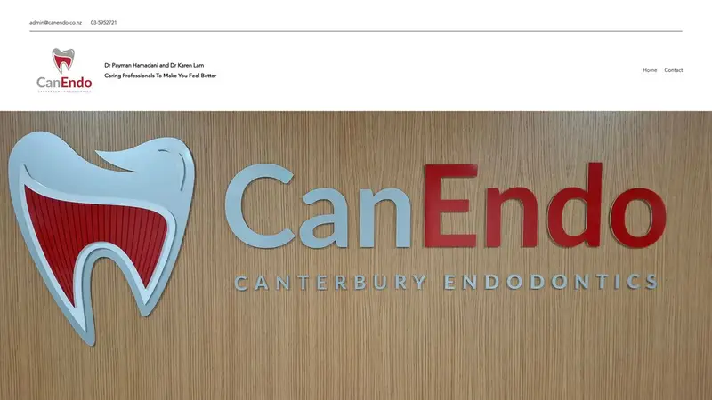 Homepage of canendo.co.nz