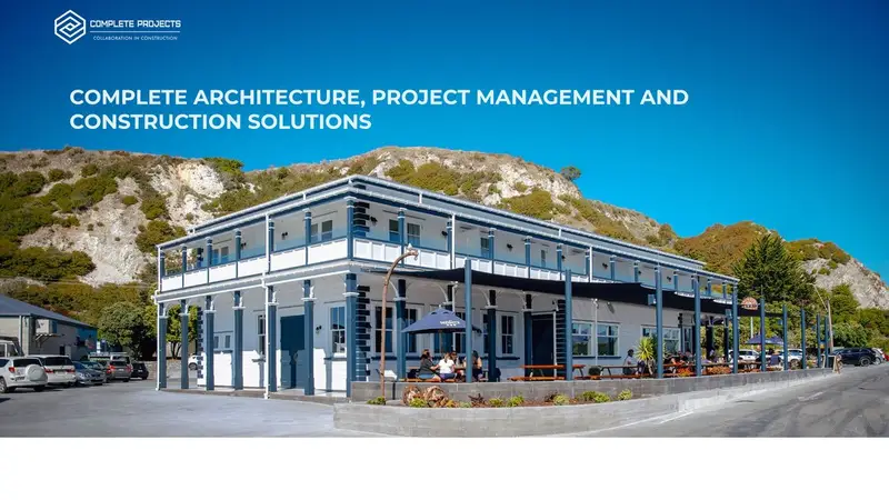 Homepage of completeprojects.co.nz