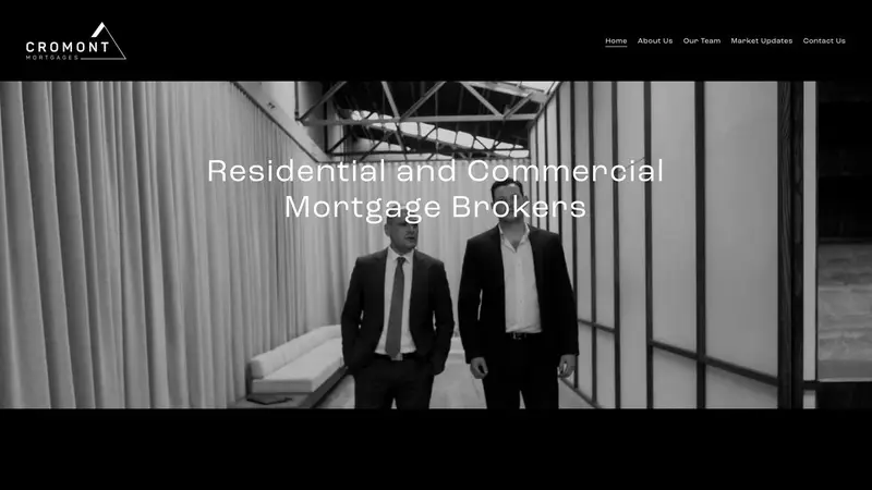 Homepage of cromont.co.nz