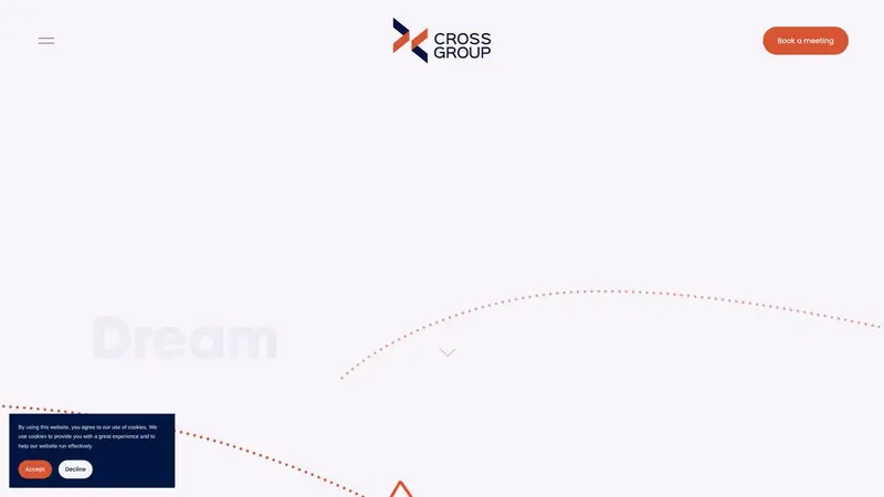 Homepage of crossgroup.co.nz